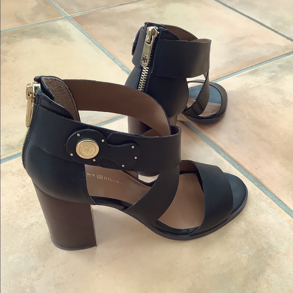 Tommy Hilfiger Paradise Block Heeled Sandals